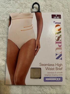 Joyspun Seamless High Waist Brief Shapewear - Nude (S)